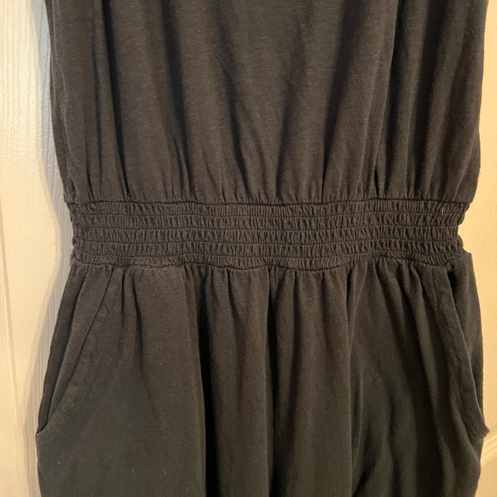 aerie Black Sleeveless Jumpsuit - Picture 4 of 8